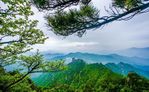 河南洛阳老君山美景