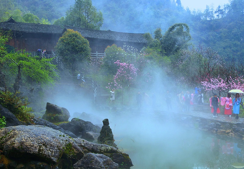 如梦如幻的桃花源