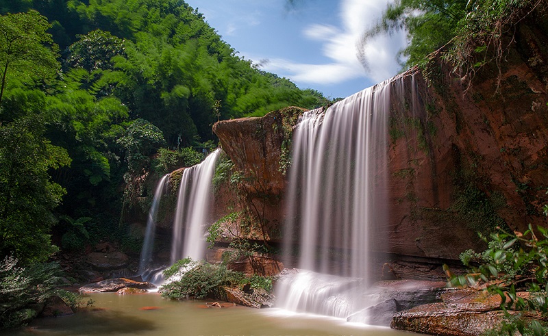 赤水瀑布美景