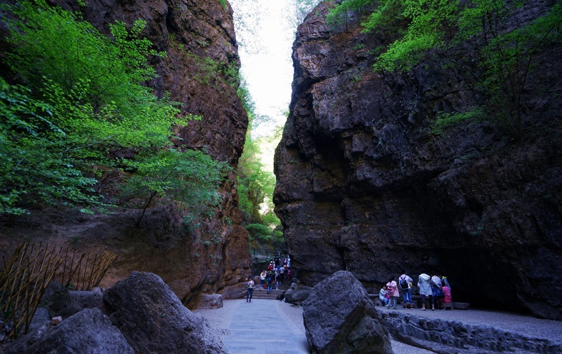 峡谷一线天