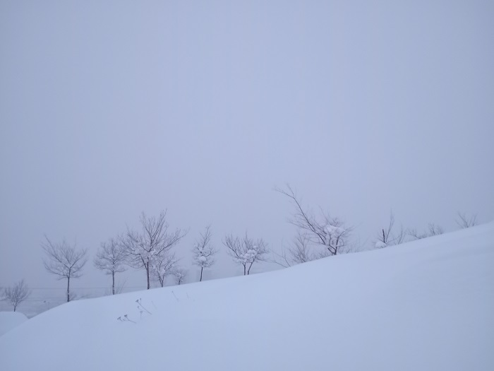 一道雪岭，2022年11月22日摄于新疆阿勒泰地区阿勒泰市。